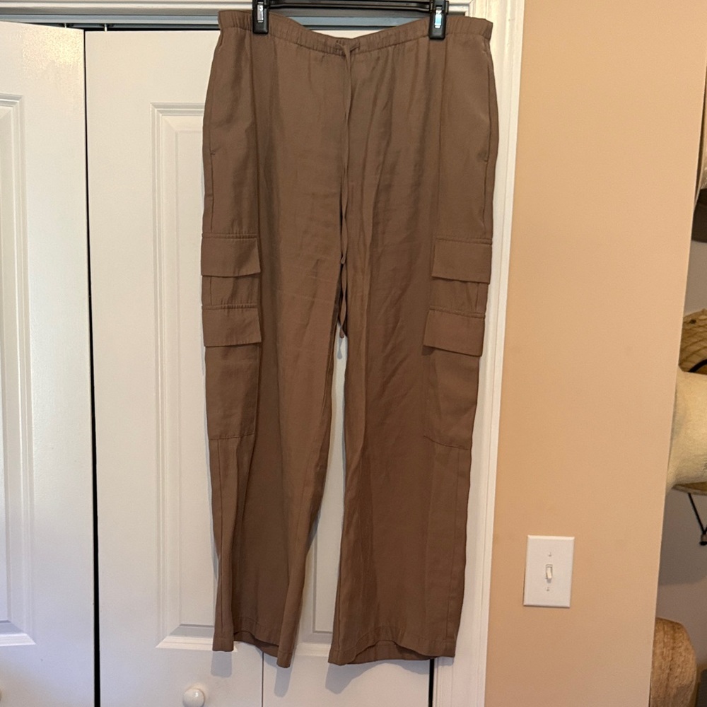 Abercrombie & Fitch Tan Cargo Pants